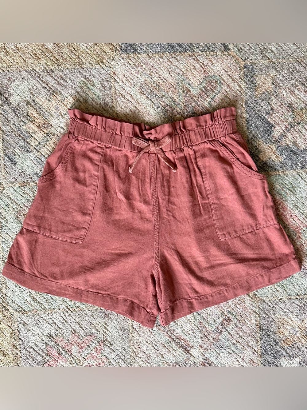 art class Rusty Rose Drawstring Pocket Shorts